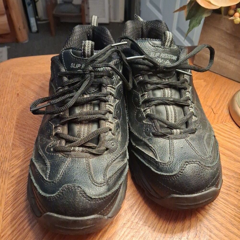 SKECHERS D'Lites Black Comfort Shoes Walking  11949 Womens Size 9.5 - Picture 2 of 15